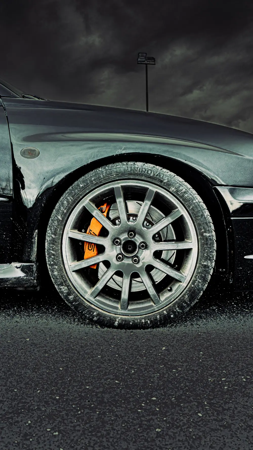 S&W — dettaglio auto, editoriale visual